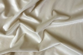 Dizajnový záves s krúžkami SOFIA VELVET 140x260 cm - krémový