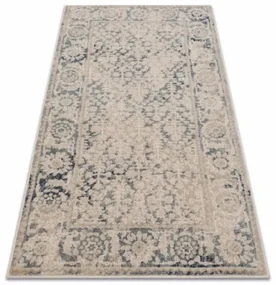Koberec NAIN Ramka ornament vintage 68981/50955 béžový / granátový