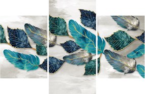 Obraz - Ilustrácie peria (90x60 cm)