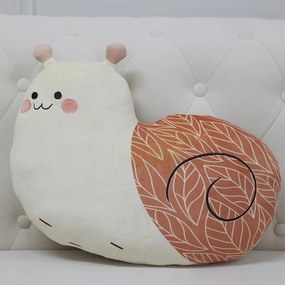 Vankúš Slimák 40x33 cm krémový