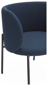 Modré kreslo Teulat Mogi