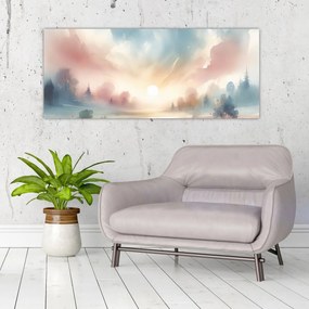 Obraz - Elegantná krajina (120x50 cm)