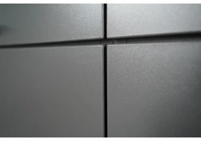 Kuchynská linka ELISE 240 cm v grafitovom prevedení