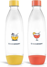 Sodastream Fľaša Fuse Orange/Yellow 2x 1 l, do umývačky