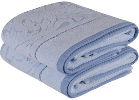 Súprava 2 uterákov na ruky „Sultan Blue", 50 x 90 cm