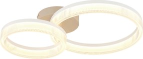 XXXLutz STROPNÉ LED SVIETIDLO, 50/33/12,3 cm - Interiérové svietidlá - 004558521501