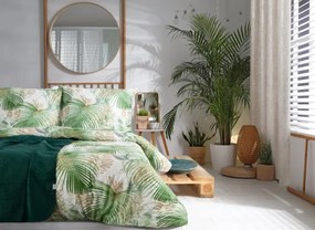 Dekoratívny tanier REA 01 zelený / béžový