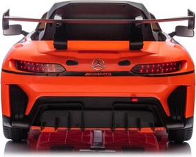 LEAN CARS Elektrické autíčko Mercedes AMG GT3, oranžové