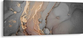 Obrázok - Šedo-zlatý mramor (120x50 cm)