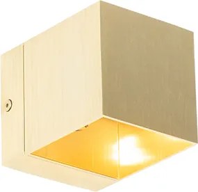 Moderná nástenná lampa zlatá - Transfer