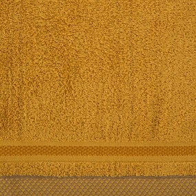 FROTÉ UTERÁK ABBIE 50X90 CM TMAVOŽLTÁ