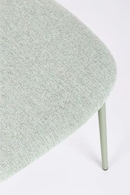Čalúnená jedálenská stolička v mentolovej farbe Inka – Yes Everyday