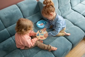 Drevené obrysové puzzle