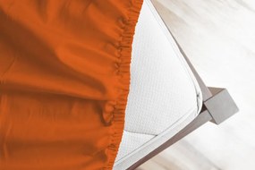 Napínacia plachta na posteľ - Orange Jersey 60/120/15