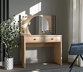 Zrkadlo KOLI C-21, remeselne spracovaný dub