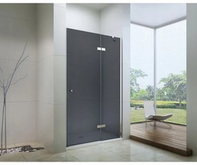 Sprchové dvere maxmax MEXEN ROMA 110 cm - grafitové sklo