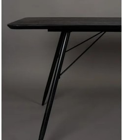 DUTCHBONE ROGER BLACK jedálenský stôl 200 x 90 cm