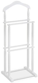 Němý sluha, výška 108 cm, masiv kaučukovník, bílý matný lak, nosnost 7 kg