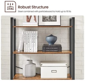 Policový regál so 6 policami VASAGLE LLS082B01