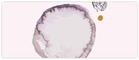 Obraz - Fialový minimalizmus N⁰4 (120x50 cm)