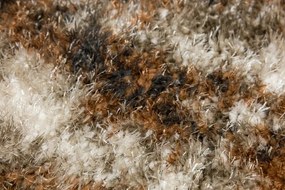 Koberec SHAGGY PUFFY Y615B antracitový / medený