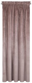 ZATEMŇOVACÍ ZÁVES NA PÁSKE VILLA 140X270 CM PÚDROVO RUŽOVÁ