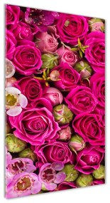 Vertikálny foto obraz akryl do obývačky Kytice kvetov oav-61659939