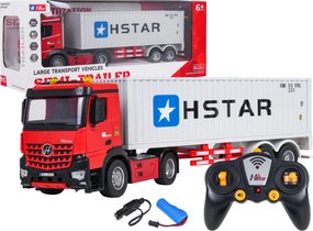 Ramiz Veľký nákladný automobil na prepravu kontajnerov R/C