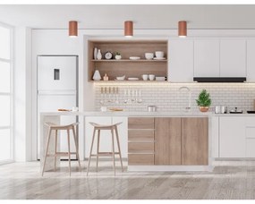 Bodové svietidlo CLEO 1xE27/24W/230V medená