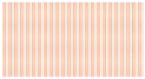 Obrus 137x259 cm Peach Stripe – Meri Meri