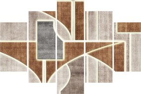 Obraz - Tvary (150x105 cm)