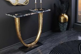 Konzolový stolík do predsiene Orvault mramor 80cm