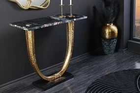 Konzolový stolík do predsiene Orvault mramor 80cm