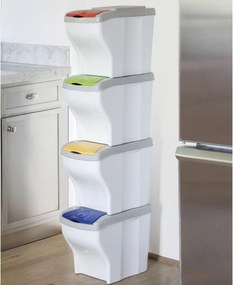 BAMA Odpadkový kôš POKER 4 x 20 l