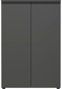 Antracitová skrinka 81x120 cm Bedano – Germania