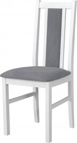 Sconto Jedálenská stolička BOLS 14 sivá/biela