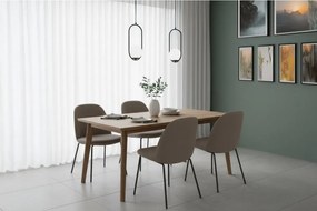 Závesné svietidlo Florence, 2x biele sklenené tienidlo, b, UI