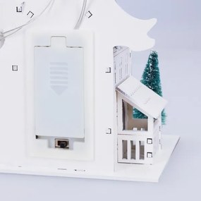 Brilagi - LED vianočná dekorácia LED/2xAA kostolík