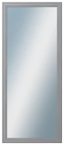 DANTIK - Zrkadlo v rámu, rozmer s rámom 60x140 cm z lišty STEP šedá (3019)