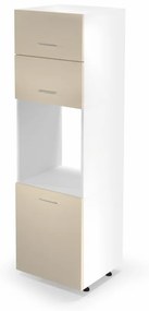 VENTO DP-60/214 high cargo cabinet, color: white / beige