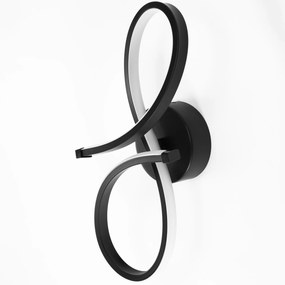 Toolight Toolight, LED nástenné svietidlo APP1050-W, čierna, OSW-01695