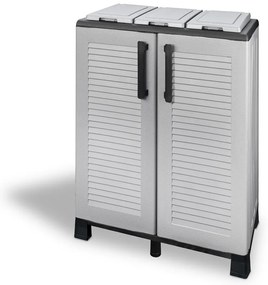 ARTPLAST Skriňa na triedený odpad Linea Family 2dv/3víka