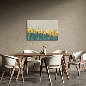 Obraz - Textúra so zlatým dekorom (90x60 cm)