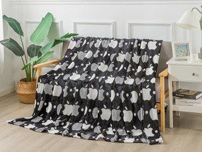 XPOSE® Mikroplyšová deka APPLELOVE 200x220 cm