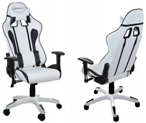 Sammer Najlepšia herná stolička v bielej farbe GSA024