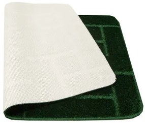 Kúpeľňový koberček TERAMO fľaškovo zelený