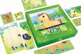 Liscianigioch Carotina Baby 9 Puzzle - Farma