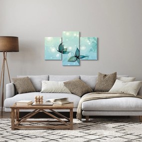 Obraz - Modré motýliky (90x60 cm)