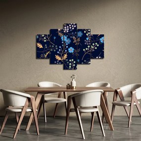 Obraz - Jesenné kvety (150x105 cm)