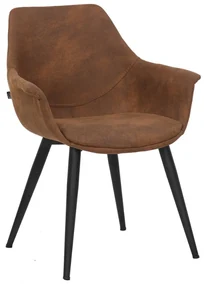 SIMONE ČALÚNENÁ STOLIČKA warm brown